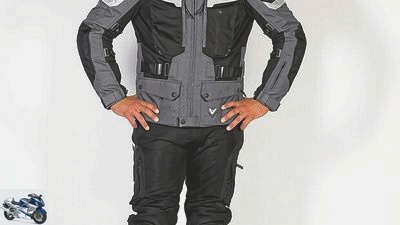 All-weather motorcycle textile suits in the test