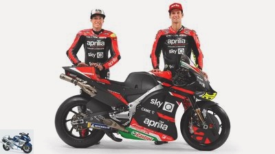 Aprilia MotoGP Team 2021: Aleix Espargaró and Lorenzo Savadori