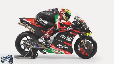 Aprilia in MotoGP: works team until 2026