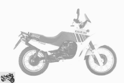Moto-Guzzi NTX 750 1989 technical