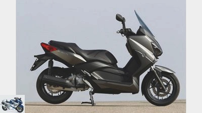 Yamaha X-Max 250 ABS in the test