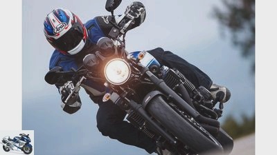 Yamaha XJR 1300 in the driving report