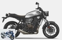 Yamaha XSR 700 novelties for 2016