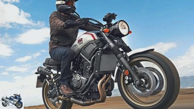 Yamaha XSR 700 XTribute in the test