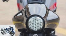Yamaha XSR 900 Abarth in the driving report