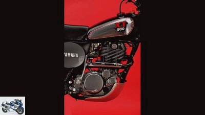 Yamaha XT 500 S: Enduro classics from Yamaha in the studio