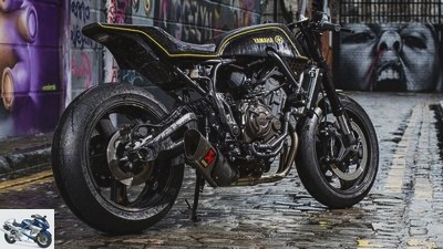Yamaha Yard Built XSR 700 Double-Style from Rough Crafts