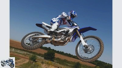 Yamaha YZ 250 F in the driving report