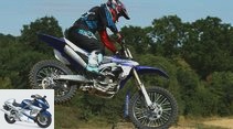 Yamaha YZ 450 F and Yamaha YZ 250 F in the driving report