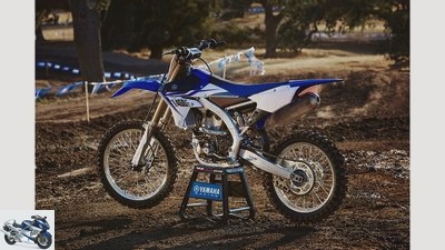 Yamaha YZ 450 F in the driving report