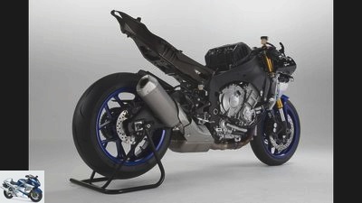 Yamaha YZF-R1 in the driving report