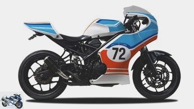 Yamaha YZF-R3 GG Retrofitz conversion kit Cafe Racer