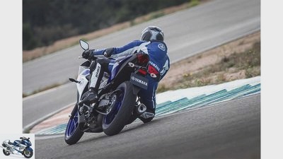 Yamaha YZF-R3 in the PS driving report
