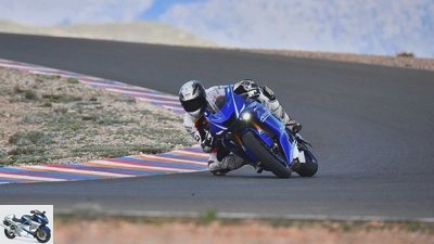 Yamaha YZF-R6 (2017) in the driving report