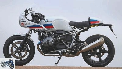 Accessories for the BMW R nineT Racer: Road replica conversion kit from Wilbers