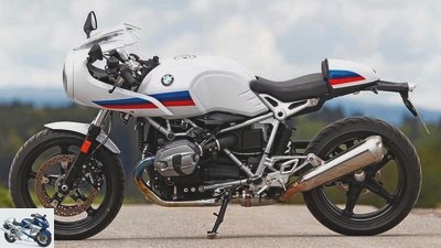 Accessories for the BMW R nineT Racer: Road replica conversion kit from Wilbers