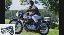 On the move with BSA Rocket Gold Star replica