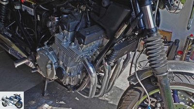 Reconditioning used motorcycles winter break