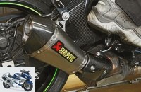 Exhaust tuning and performance comparison at Akrapovic