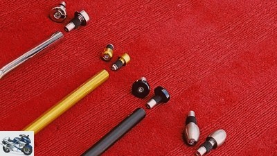 Selection and assembly of motorcycle handlebars