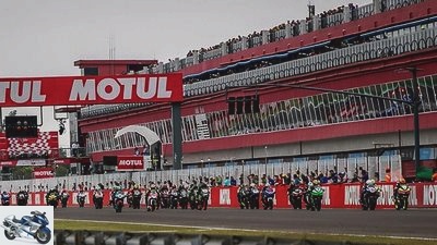 Autodromo Termas de Rio Hondo: Serious fire on MotoGP track