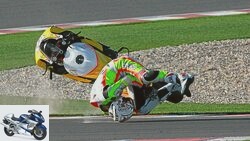 MOTORCYCLE tips for racetrack training