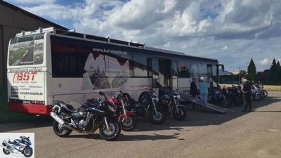 Overview - possibilities of motorcycle transport trip