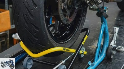 BF Racing TireX - wheel mounting device tried out