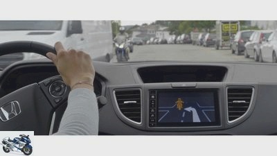 BMW Motorrad patent: electrostimulation for semi-autonomous driving