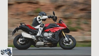 BMW S 1000 XR in the PS driving report
