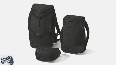 BMW soft luggage solutions: New Black Collection