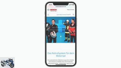 Bosch and Calimoto present emergency call system