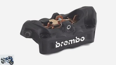 Brembo at EICMA: GP4-rr brake caliper and radial clutch pump