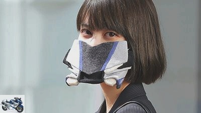 Corona protection: Yamaha R1-style face mask