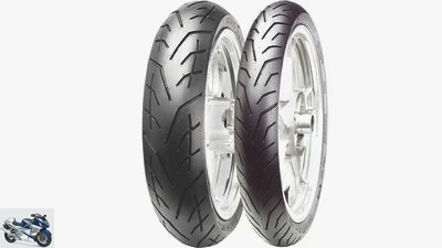 CST shows new tires for 125cc