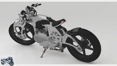 Curtiss Hades 1 Pure: electric motorcycle further developed