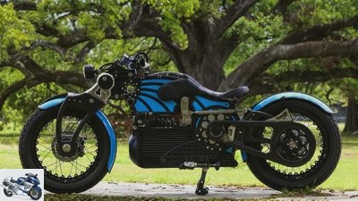 Curtiss Motorcycles One: electric elegance for 75,000 euros