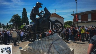 Monument to Fabrizio Meoni