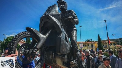 Monument to Fabrizio Meoni