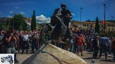 Monument to Fabrizio Meoni