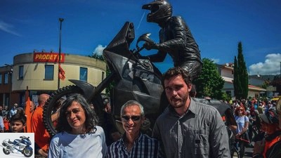 Monument to Fabrizio Meoni