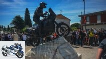 Monument to Fabrizio Meoni