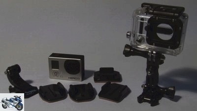 The action cams GoPro Hero HD 2, Hero 3 Silver, Telefunken FHD 170-5 and HD Pro 1 in comparison