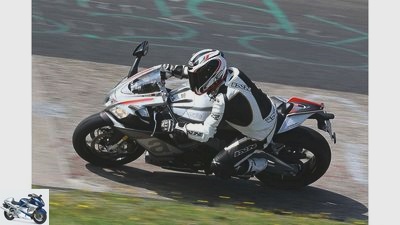 Ten motorcycles in the Nordschleife test
