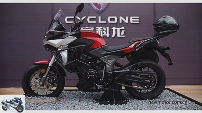 Zongshen Cyclone RX6: Adventure bike with Norton twin