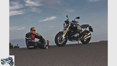 Zonko's attack on the BMW R nineT