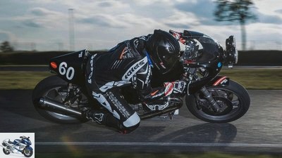 Zonko's attack on the Horvath-Moto Guzzi Le Mans