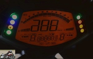 Aprilia Caponord 1200 Rally speedometer