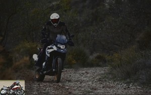 The 850 GS allows you to have fun on the roads