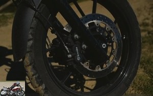 The trail is adorned with Brembo calipers